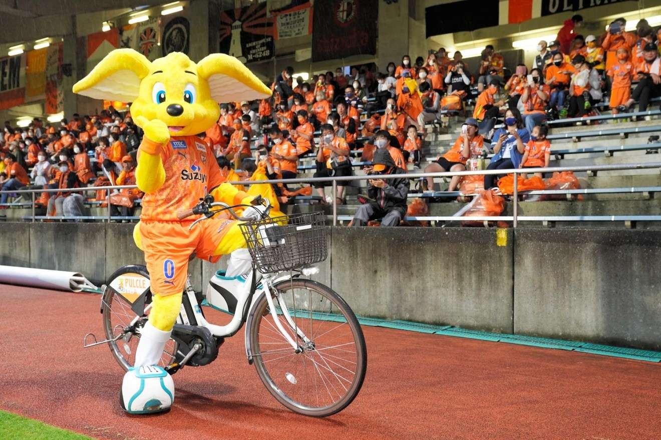 【Jリーグ シャレン!アウォーズ2021】「ちょい乗り」自転車、オレンジで協力 清水エスパルス