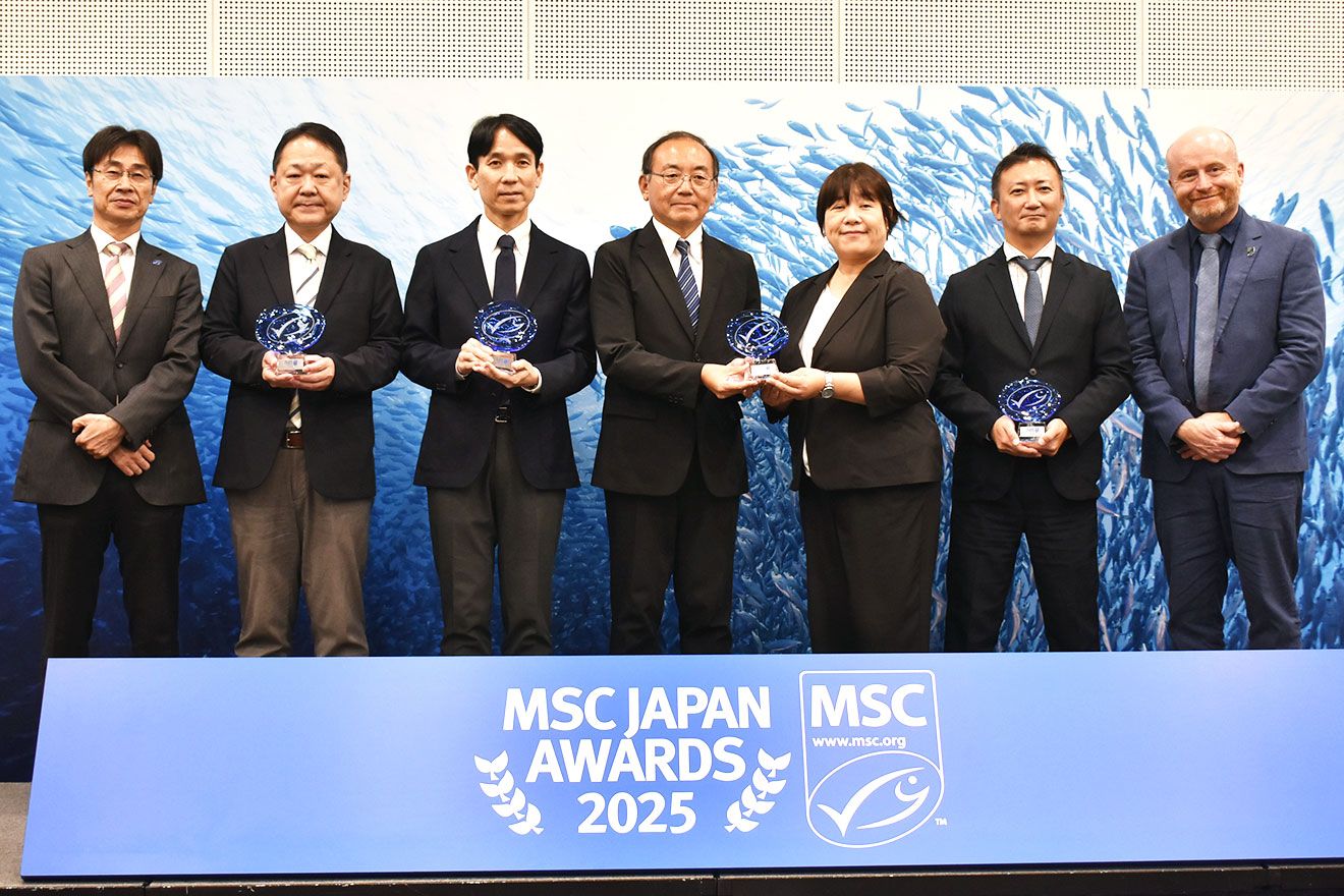 MSCジャパン・アワード2025」にイオン、ニッスイなど ラベル付き水産物