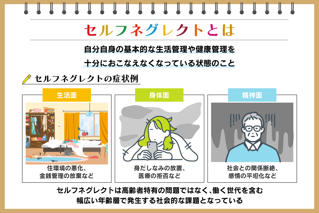 セルフネグレクトとは？ 定義や現状、具体的な症状や改善・予防法を解説：朝日新聞SDGs ACTION!