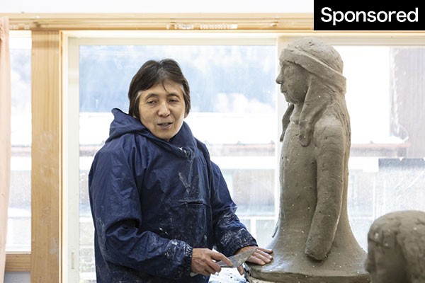 【芸術の部】触って楽しむ美術展 全盲の彫刻家が探るアートの可能性　メノキ